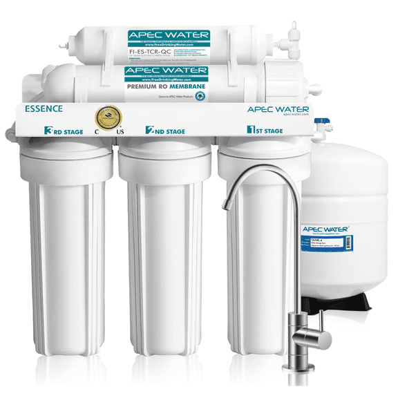 APEC Top Tier 5-Stage Ultra Safe Reverse Osmosis Drinking Water Filter System (ESSENCE ROES-50)