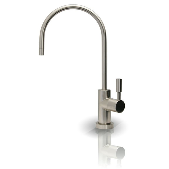 APEC Water Systems FAUCET-CD-NP Ceramic Disc Designer Faucet Non-Air Gap Faucet, Brushed Nickel