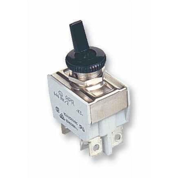 APEM - Toggle Switch, Plastic Lever, SPST, ON-OFF, 15A