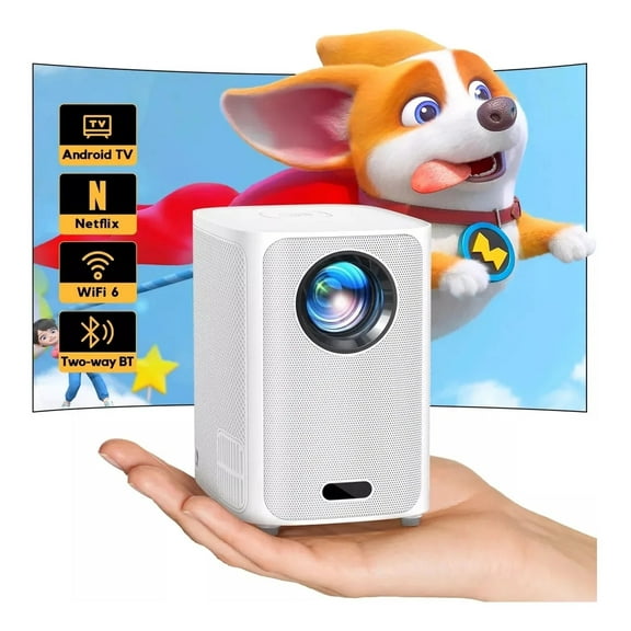 APEMAN LC450 Mini Portable Projector ,LCD Home Theater Support 1080P,120 inch Screen, 50000Hrs
