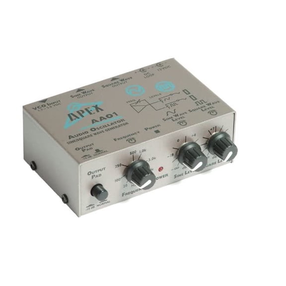 Audio Oscillator Sweepable -10dB Pad Separate Square Wave / Sine Wave In/out and level