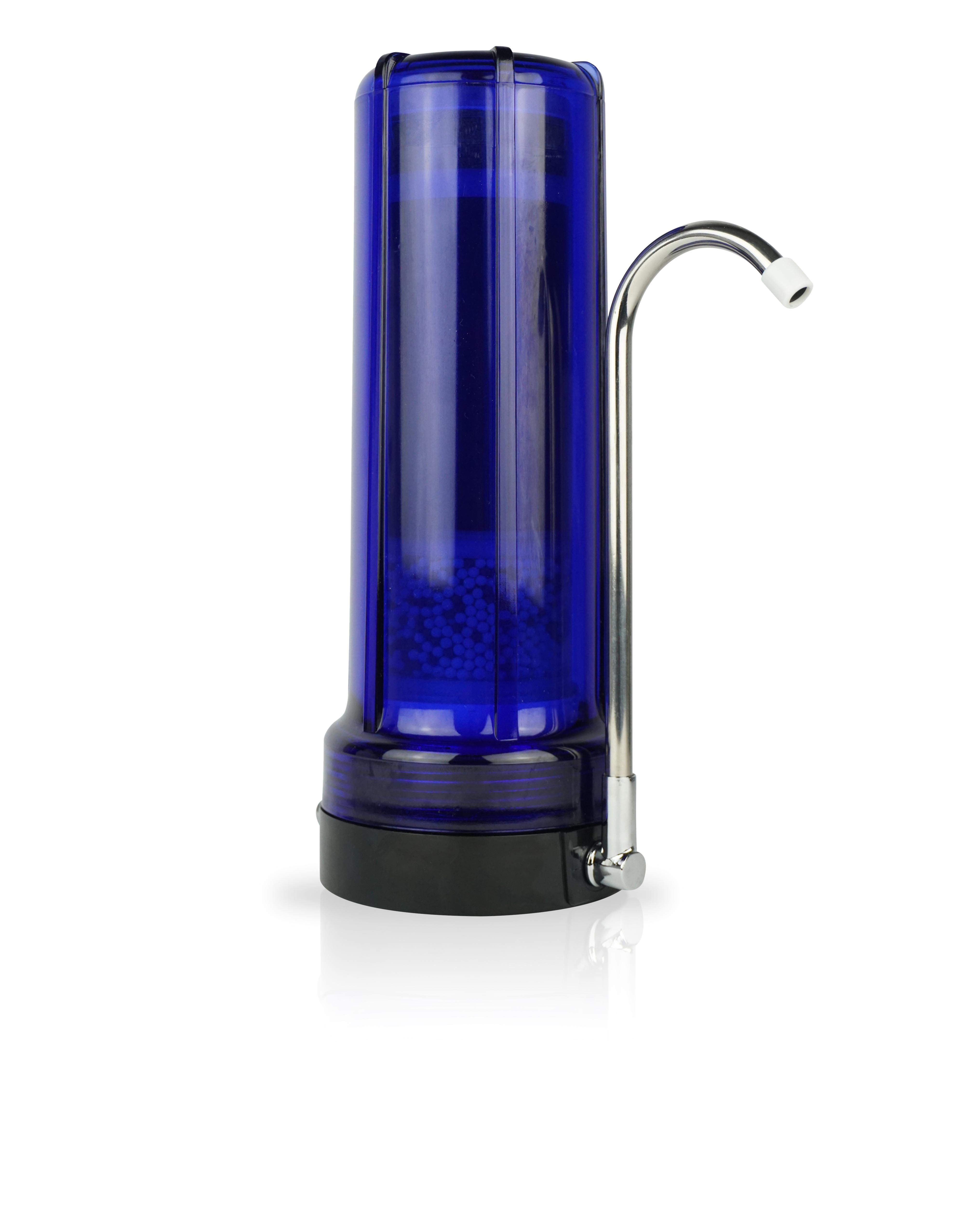 APEX Countertop Drinking Water Filter - Alkaline (Blue)