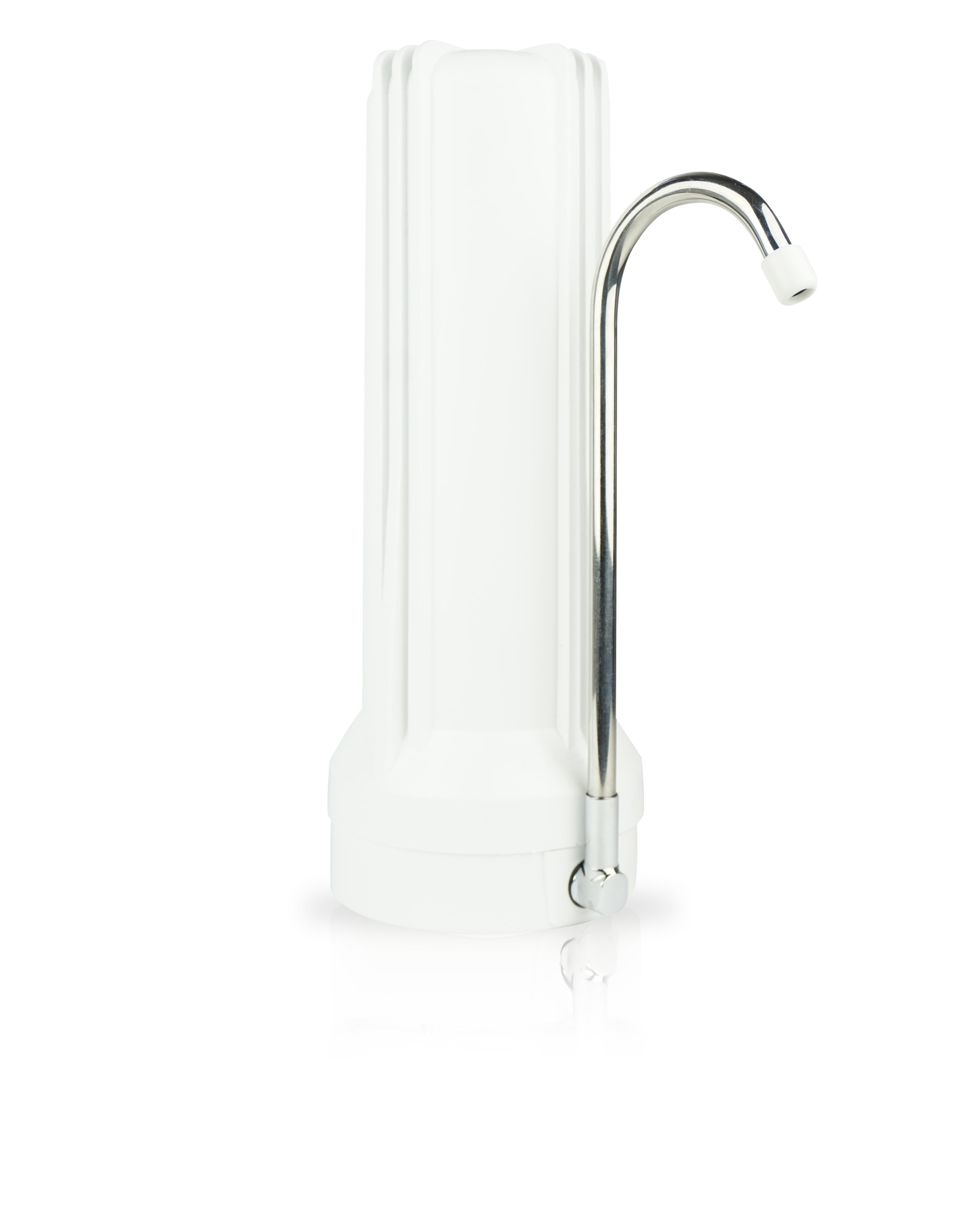 APEX Countertop Drinking Water Filter - Alkaline (White)