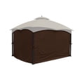 thumbnail image 1 of ​APEX GARDEN Privacy Curtain Set for 10' x 12' Gazebo, 1 of 8