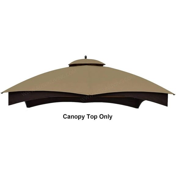 APEX GARDEN Replacement Canopy Top for Lowe's Allen Roth 10' x 12' Gazebo #TPGAZ17-002