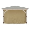 thumbnail image 1 of APEX GARDEN ​Replacement 4-sided Curtain for 11 ft. x 13 ft. Meridian Gazebo, 1 of 6