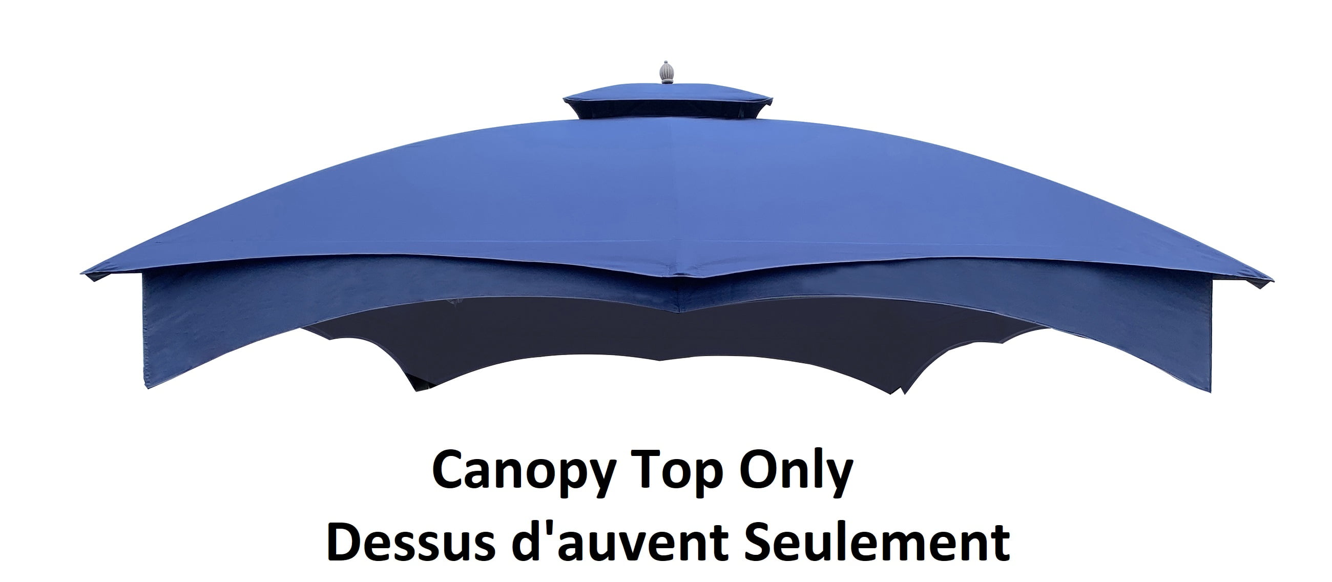 APEX GARDEN Replacement Canopy Top for Lowe's Allen Roth 10' x 12' Gazebo #TPGAZ17-002 (Canopy Top Only)