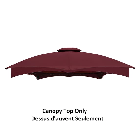 APEX GARDEN Replacement Canopy Top for Lowe's Allen Roth 10' x 12' Gazebo #TPGAZ17-002 (Canopy Top Only)