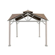 APEX GARDEN Replacement Canopy Top for The Lowe's Style Selections Gazebo Model #TPGAZ2307