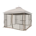 thumbnail image 1 of ​APEX GARDEN Replacement Mosquito Netting for 10' x 10' Gazebo, 1 of 7