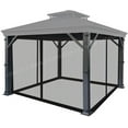 thumbnail image 1 of ​APEX GARDEN Replacement Mosquito Netting for 10' x 12' Gazebo, 1 of 5