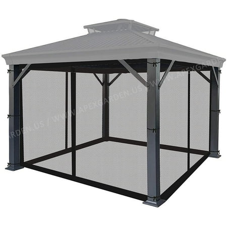 APEX GARDEN Replacement Mosquito Netting for 10' x 12' Gazebo