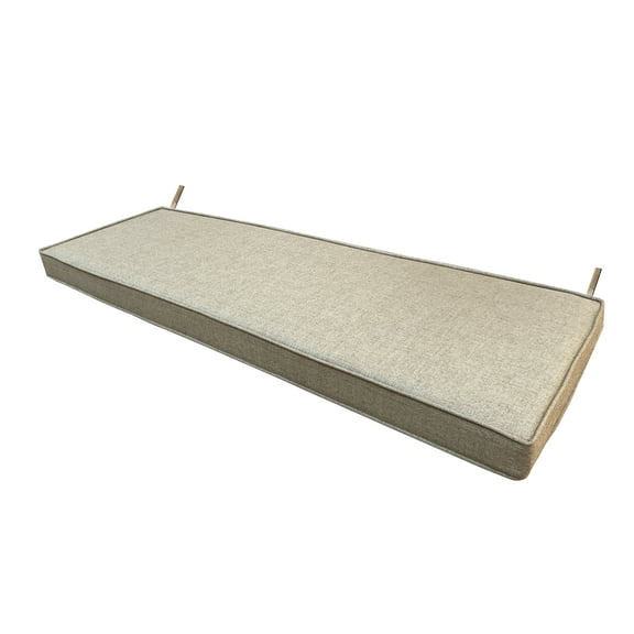 APEX GARDEN Replacement SEAT CUSHION for Model #GSS00132D Cunningham 3-Seater Patio Swing