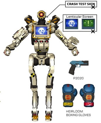 APEX LEGENDS SERIES 3 YOUNG BLOOD 6 INCH FIGURE