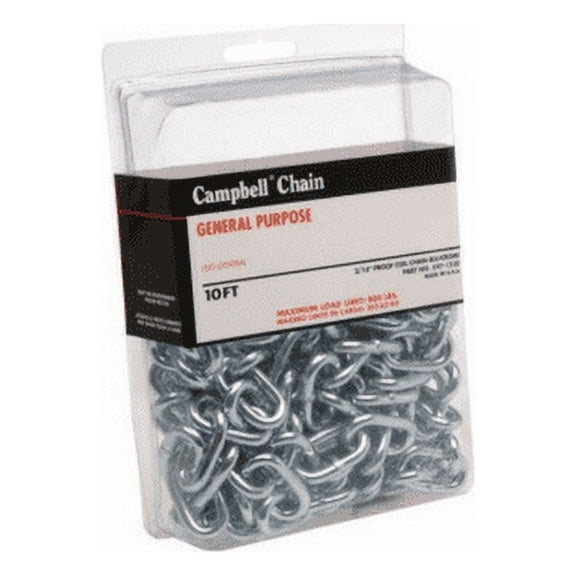 APEX TOOLS GROUP LLC 5979610TG Tru-Guard #10x1'Black Decorator Chain
