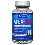 APEX-TX5 Diet Pills - Weight Management & Energy Support, 120 Tablets Per Bottle