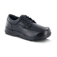thumbnail image 1 of Apex Y900m Ariya Moc Toe Dress Men's Shoe In Black, 1 of 4