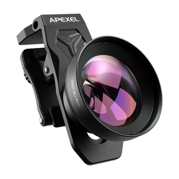 APEXEL 100Ultra Macro Lens - Enhanced Version Smartphone Lens for iPhone, Samsung, Pixel | Professional Macro Photography of Flowers, Iinsects, Jewelry, Food Details and Other Small Objects
