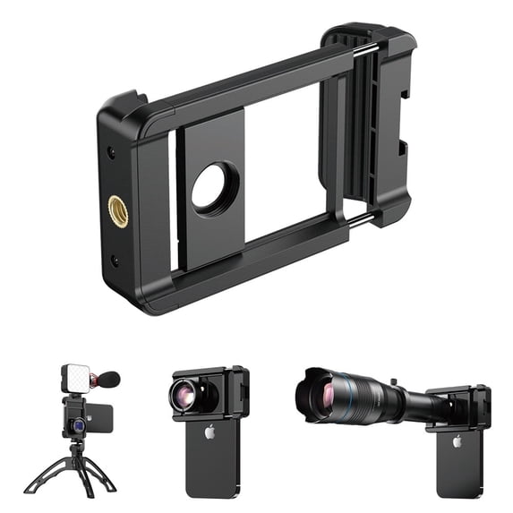 APEXEL 17mm Threaded Lens Adapter,Mobile Phone Lens Adapter Fits All Lenses and Telephoto Lenses with 17mm Thread for Almost All Smartphones