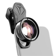 عدسة ماكرو Apexel للتصوير بالهواتف الذكية، طول بؤري 4 سم، فتحة كبيرة، متوافقة مع iPhone وAndroid