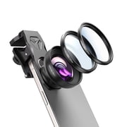 عدسة ماكرو APEXEL HB100 Ultra HD مع فلتر CPL وStarlight مقاس 52 مم، وفتحة عدسة F1.05 وطلاء AF، وعدسة ماكرو للهاتف لأجهزة iPhone وSamsung وPixel والهواتف الذكية الأخرى