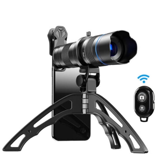APEXEL HD 20-40X Zoom Lens with Tripod Telephoto Mobile Phone Lens Telescope for iPhone13 Samsung Other Smartphones Hunting Camping Sports