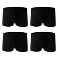 thumbnail image 1 of APEXFWDT 4 Pack Men's Plus Size Boxer Briefs L-4XL - Moisture Wicking Underwear Soft Cotton Daily Comfort Multipack, 1 of 3