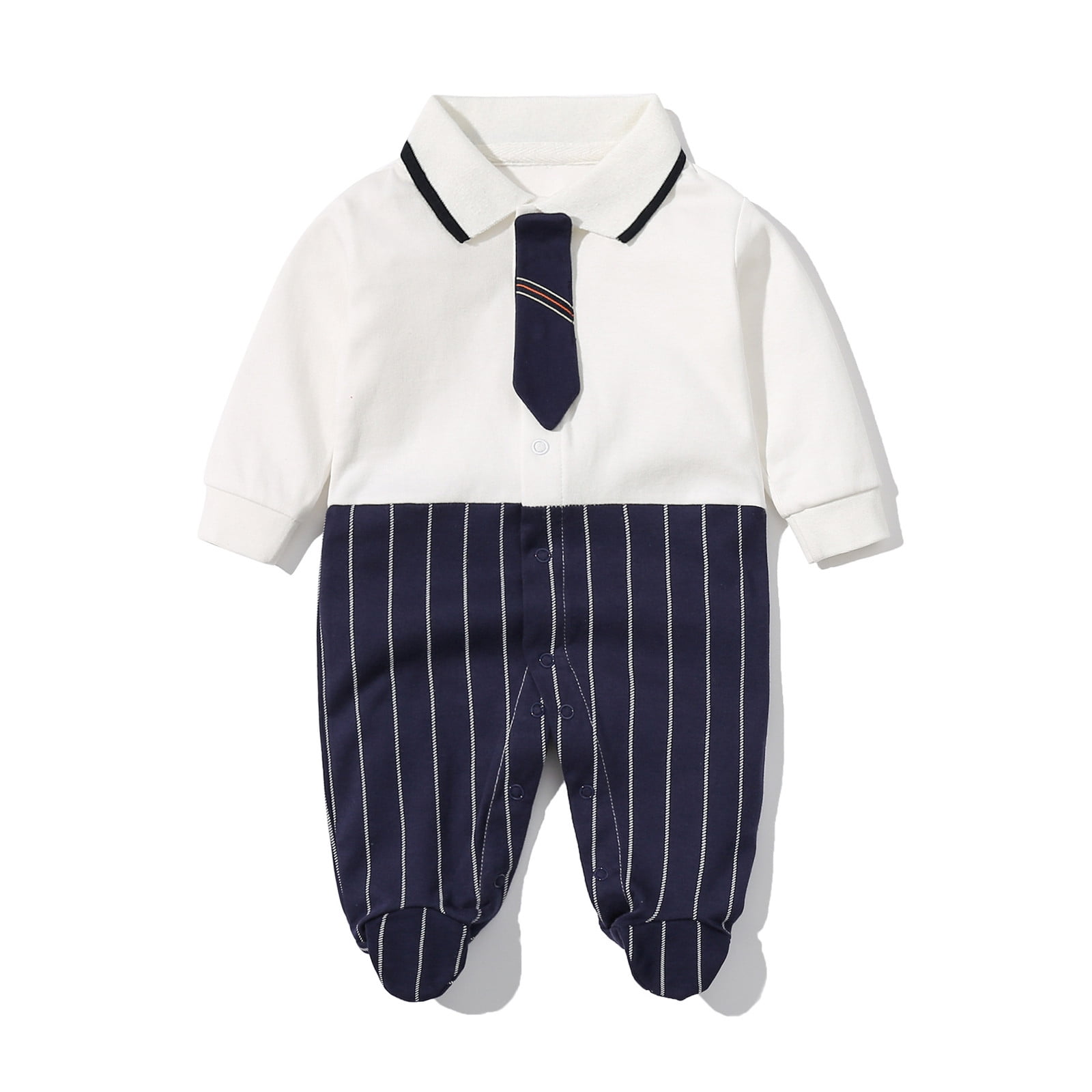 APEXFWDT Baby Boys' Gentleman OnePiece Romper Wedding Outfit Infant
