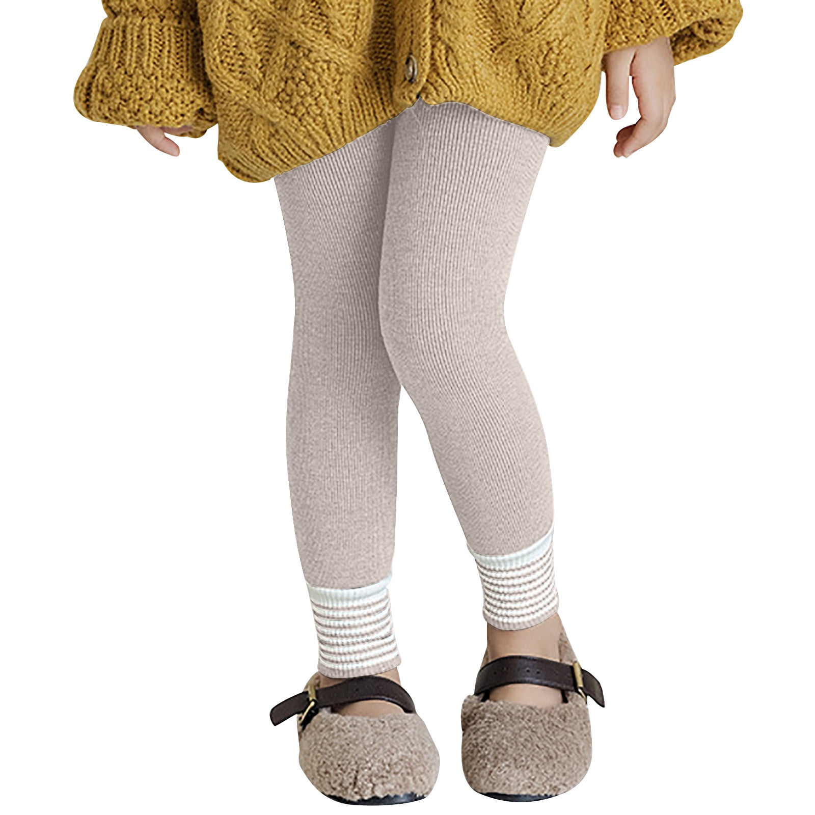 APEXFWDT Baby Girls Tights Cable Knit Leggings Stockings Cotton