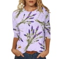 thumbnail image 1 of APEXFWDT Bee Shirt Women Be Kind Tshirt Cute Bee Graphic Tees Funny 3/4 Sleeve Tee Tops Casual Cool Girls T-Shirt, 1 of 4