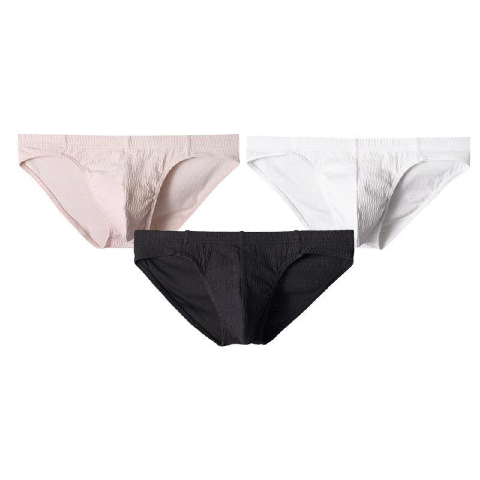 APEXFWDT Low Rise Mens Underwear Briefs - 3 Pack Cotton Briefs For Men ...