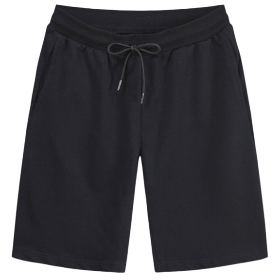 APEXFWDT Men's Lounge Jogger Shorts - Soft Terry Cloth Sleep Shorts, Elastic Waist Casual Shorts for Home, Travel & Summer Relaxation