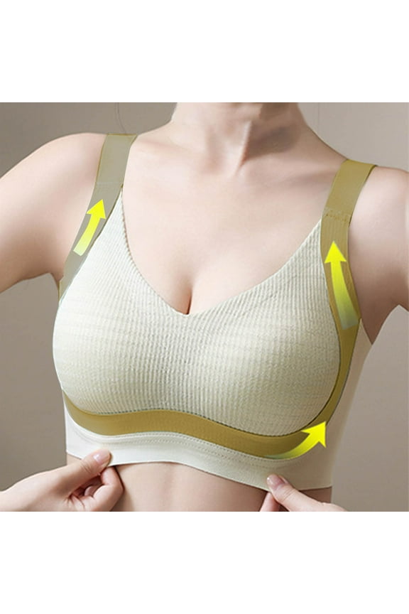 APEXFWDT Plus Size Minimizer Underwire Bra - Full-Figure Smoothing Design, Wide Band for 40D-46H Women