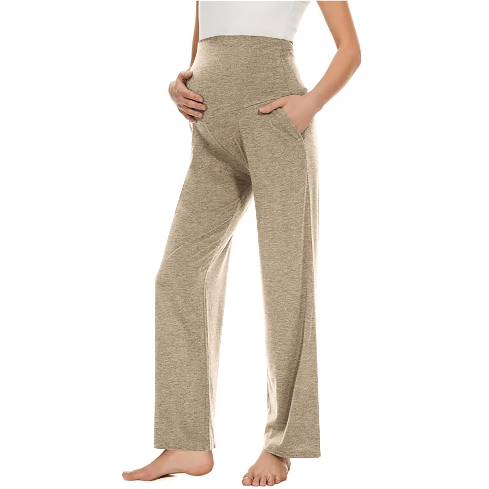 Three-dimensional Belly Support High Waist Pregnancy Yoga Pants