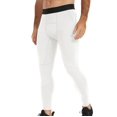 thumbnail image 1 of APEXFWDT Compression Pants Tights Leggings Men, Cool Dry Baselayer for Running Basketball Athletic Gym Workout Sports Yoga Mens Compression Pants XL,White, 1 of 7