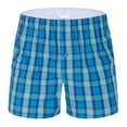 thumbnail image 1 of APEXFWDT Cotton Woven Boxers, Moisture-Wicking Underwear for Men Tag-Free Cotton Underwear Plaid Sleep Pajamas Mens Boxer Shorts, 1 of 2