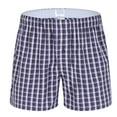 thumbnail image 1 of APEXFWDT Cotton Woven Boxers, Moisture-Wicking Underwear for Men Tag-Free Cotton Underwear Plaid Sleep Pajamas Mens Boxer Shorts, 1 of 2