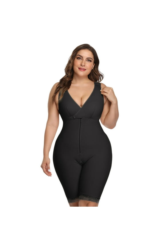 APEXFWDT Fajas Colombianas Shapewear for Women Tummy Control Butt Lifting Body Shaper Post Surgery Compression Garment Body Shaper