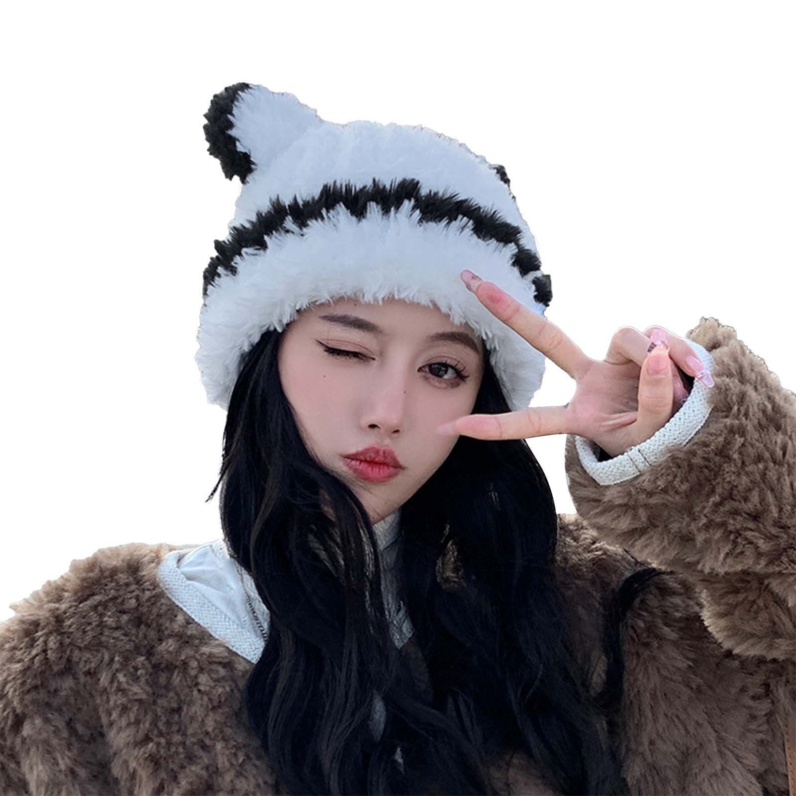 APEXFWDT-Fluffy-Knit-Beanie-