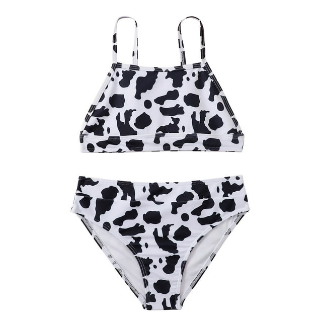 APEXFWDT Girls' Beach Sport Bikini 2-Piece Swimsuit Teen Girls Swimwear ...