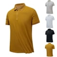thumbnail image 1 of APEXFWDT Golf Golf Shirts for Men Big and Tall Short Sleeve Athletic Tennis T-Shirt Casual Quick Dry Outdoor Golf Sports Shirts, 1 of 4
