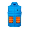thumbnail image 1 of APEXFWDT Kids’Winter Heated Vest Boys Girls Puffer Vest USB-Powered 3-Zone Heating Smart Thermal Control for 4–14 Years (No power bank), 1 of 3