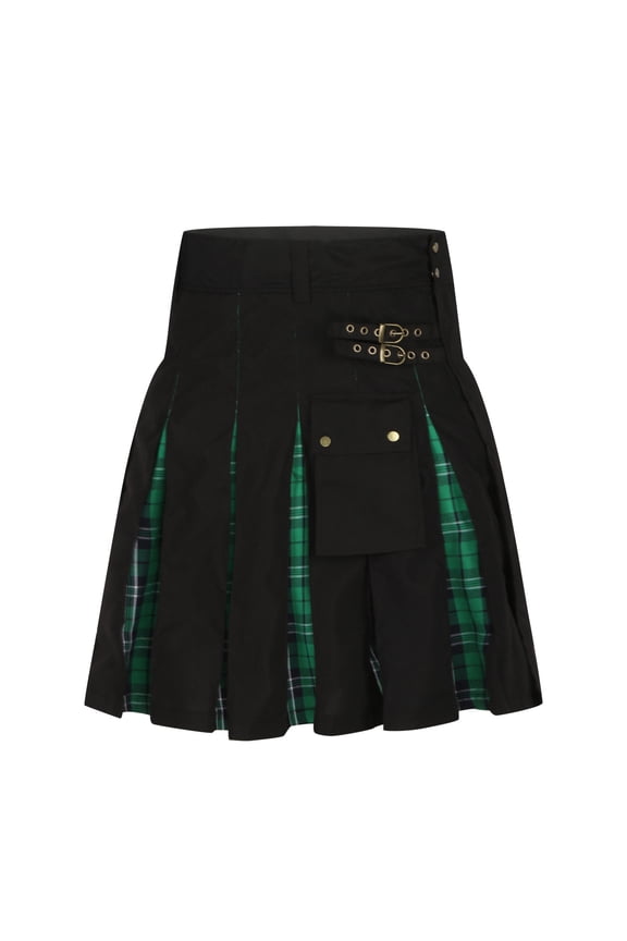 APEXFWDT Kilt for Men, Utility Kilt Kilt Modern Box Pleated Tartan Traditional Men's Kilt Scottish Clothing