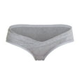 thumbnail image 1 of APEXFWDT Maternity Underwear Pregnancy Postpartum Panties Under the Bump Boyshort Briefs, 1 of 1
