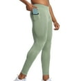 thumbnail image 1 of APEXFWDT Men Cool Dry Compression Pants Athletic Baselayer Workout Legging Running Tights with Pockets for Men Sports Leggings Gym Yoga Tights M,Green, 1 of 5