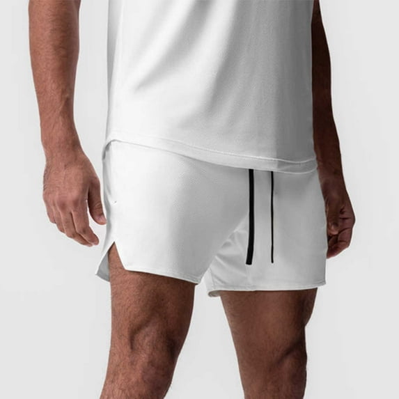 APEXFWDT Men's 3" Athletic Shorts Quick Dry Lightweight Running Workout Gym Shorts Casual Summer Sport Short with Zipper Pockets