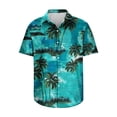 thumbnail image 1 of APEXFWDT Men's Casual Hawaiian Shirts Big and Tall Button Down Short Sleeve Tropical Floral Shirt Fashion Holiday Beach Shirt, 1 of 4