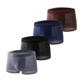 thumbnail image 1 of APEXFWDT Men's Cooling Underwear 4-Pack - Mesh Boxer Briefs for Men | Comfort Breathable Fabric L-4XL, 1 of 4