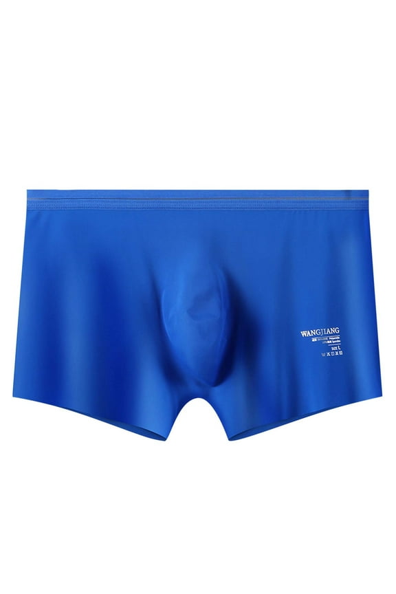 APEXFWDT Men's Cooling Underwear M-3XL - Seamless Invisible Boxers Summer Lightweight No Show Briefs