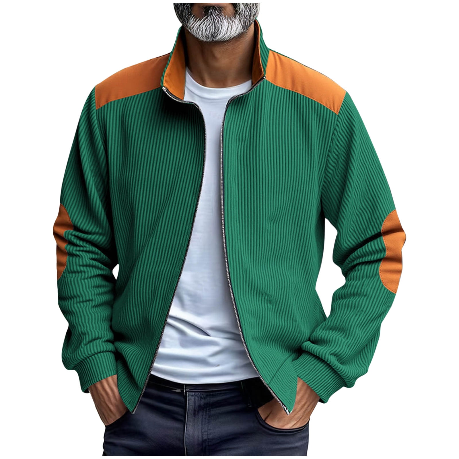 ジャケット・アウター groundY ZIPUP STANDING COLLAR LONG SHIRT APEXFWDT-Men-s-Corduroy-Zip-Up